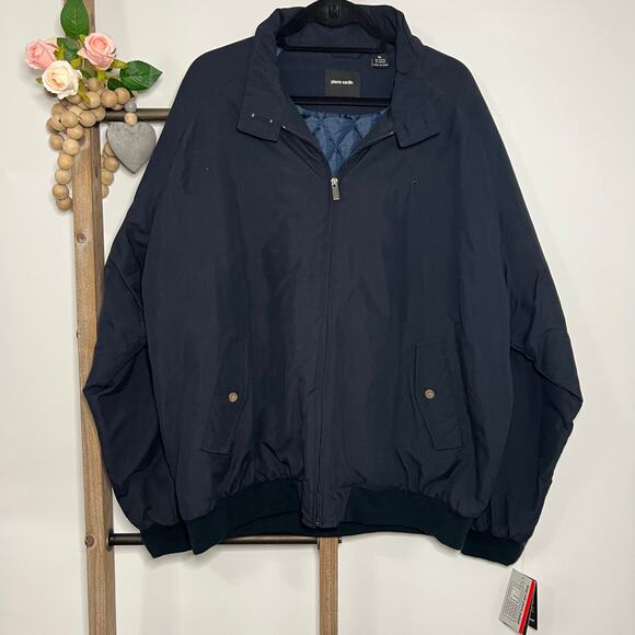 & Other Stories Other - Pierre Cardin NWT Mens Navy Dark Blue Jacket Size X Large